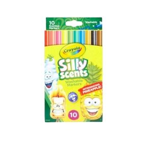 ⏰️10 For $25⏰️Crayola Silly Scents Markers Fineline 10ct